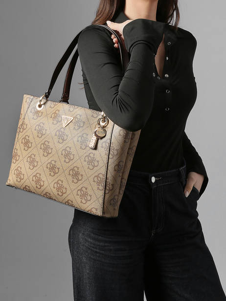 Schoudertas Noelle Guess Bruin noelle SO967225 ander zicht 1